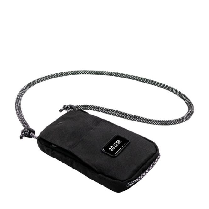 Sac bandoulière en polyester recyclé avec sangle ajustable