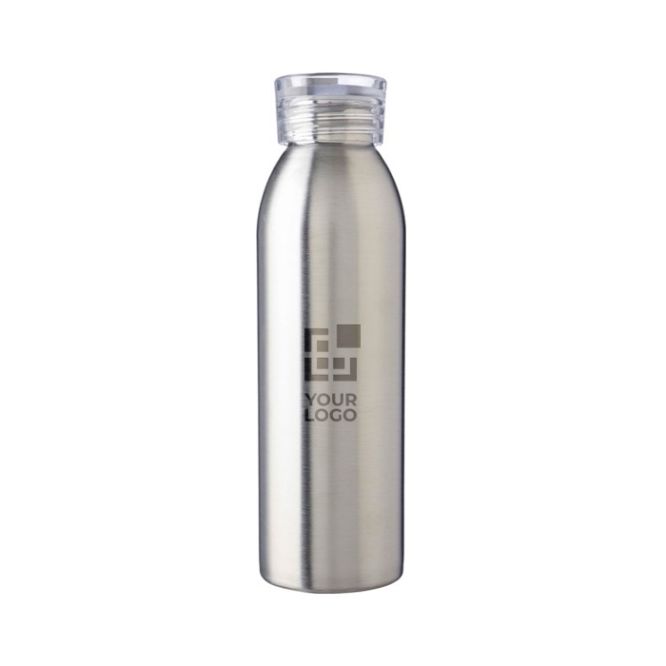 Bouteille en acier inoxydable recyclé avec bouchon et sangle 650ml