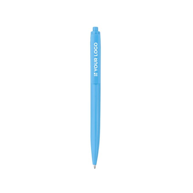 Stylo en plastique recyclé, en une seule couleur, en encre noire