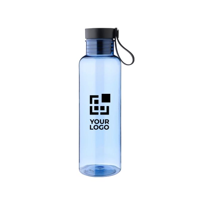 Gourde RPET avec détail bambou et sangle de bouchon 750ml