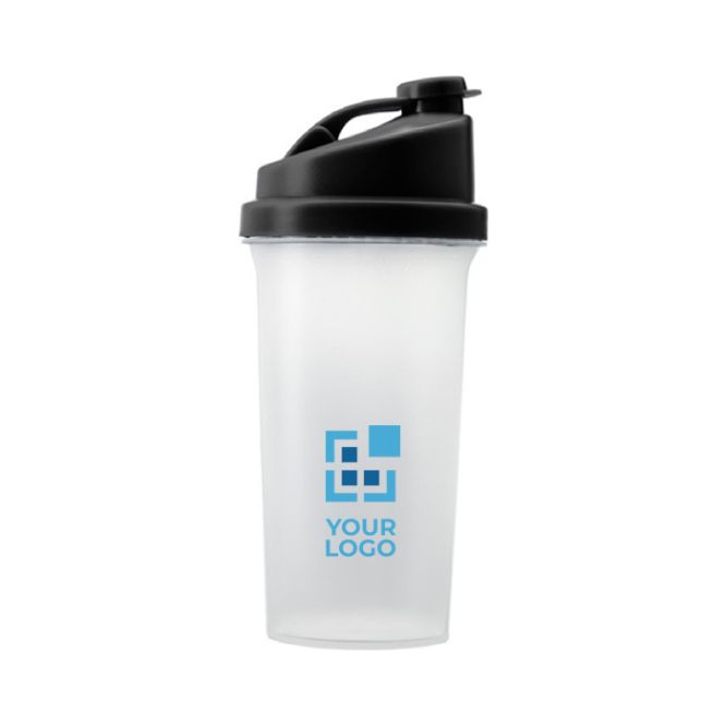 Verre mélangeur en plastique avec couvercle coloré 700ml Shaker Powder
