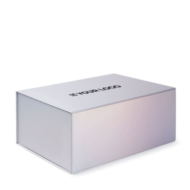 Boîte en carton auto-assemblable pour cadeaux à fermeture magnétique
