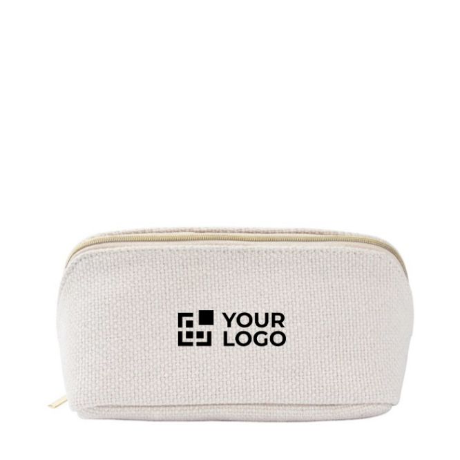 Trousse compartiment unique en polyester doux 450 g/m2