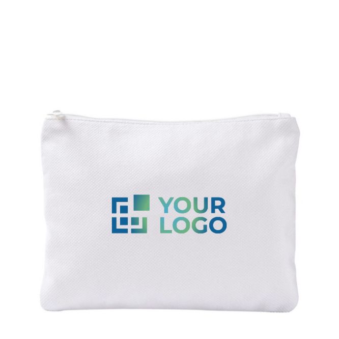 Trousse de toilette en polyester avec toucher velours, 280 g/m²