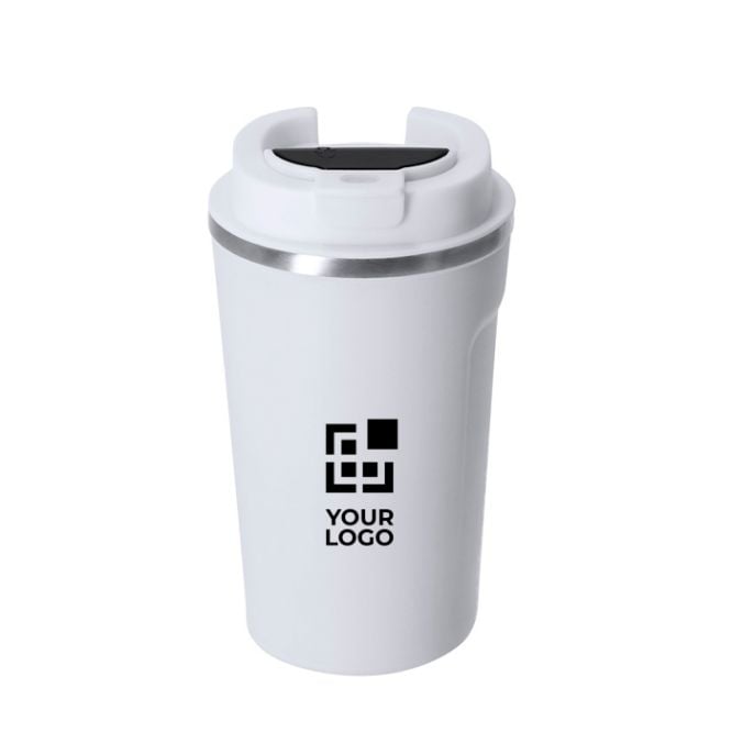Gobelet en acier inox recyclé avec indicateur de température 400 ml