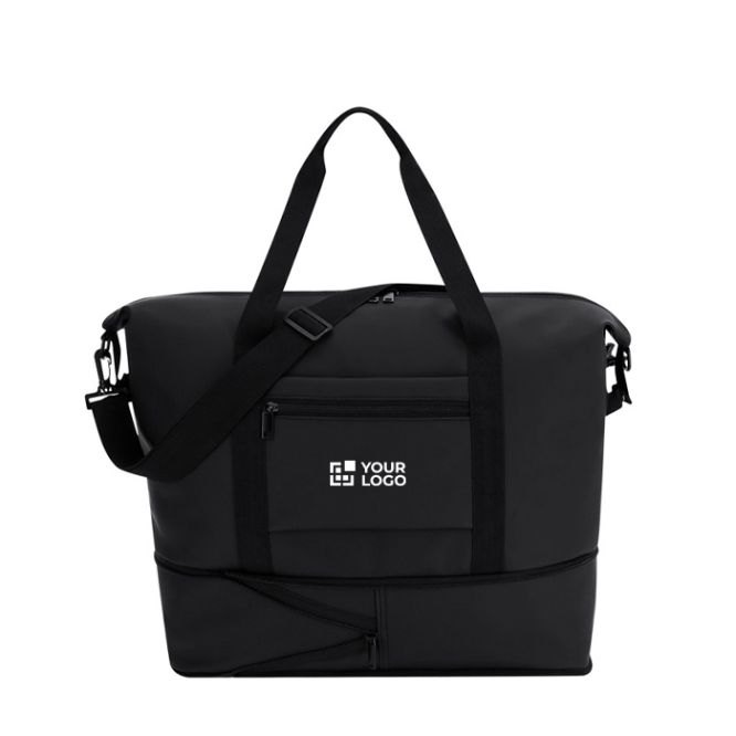 Sac extensible avec double poignée et poche frontale pour trolley