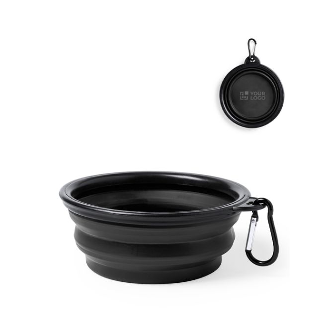 Gamelle pliable pour animaux pour aliments solides et liquides 450ml