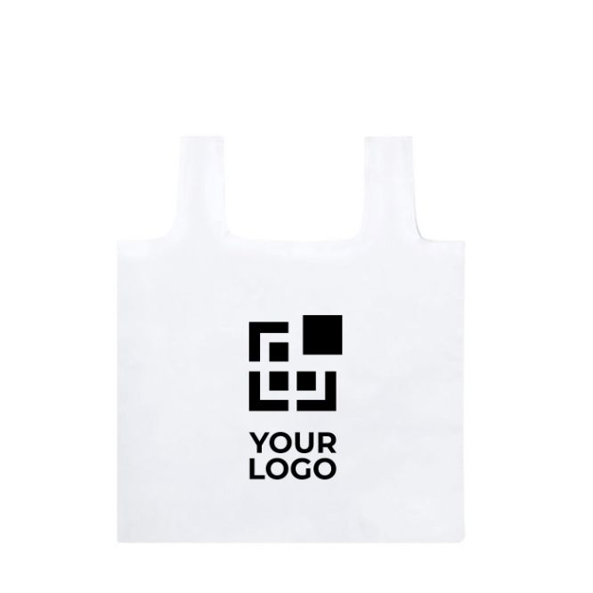 Sac de course personnalisable pliable couleur noir