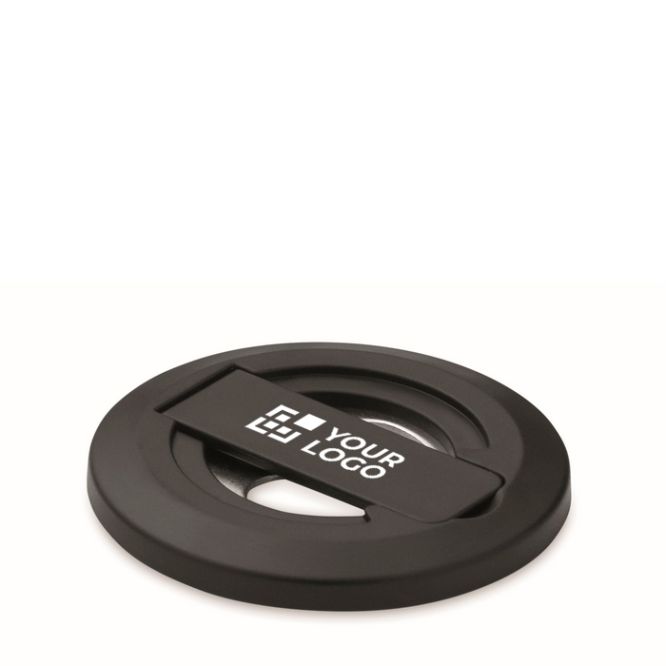 Support magnétique circulaire pour iPhone® avec décapsuleur inclus