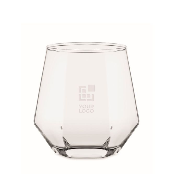Verre court de forme géométrique spécial liqueurs 300ml