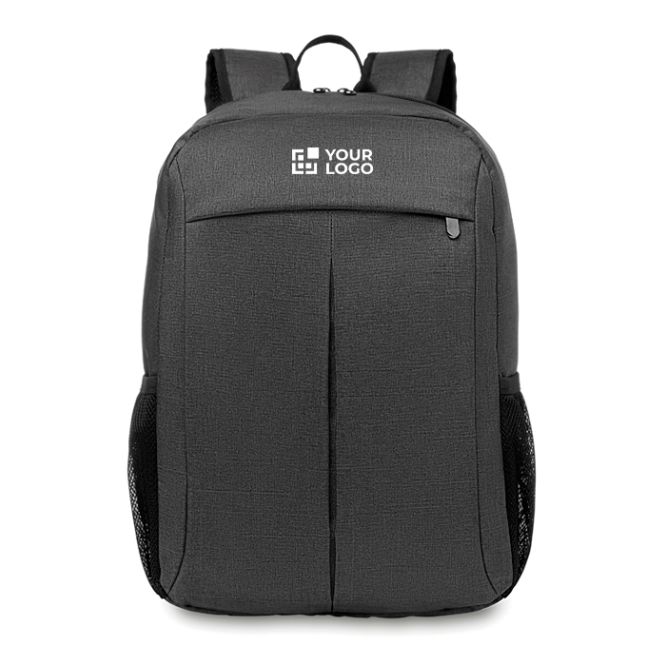 Sac à dos personnalisé avec logo pour ordinateur de 15'' en polyester