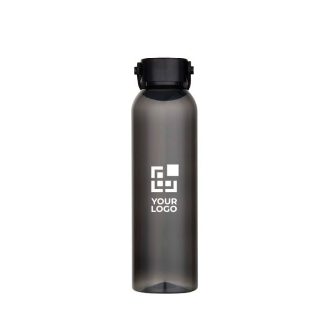 Gourde en plastique recyclé avec anse en silicone 630 ml