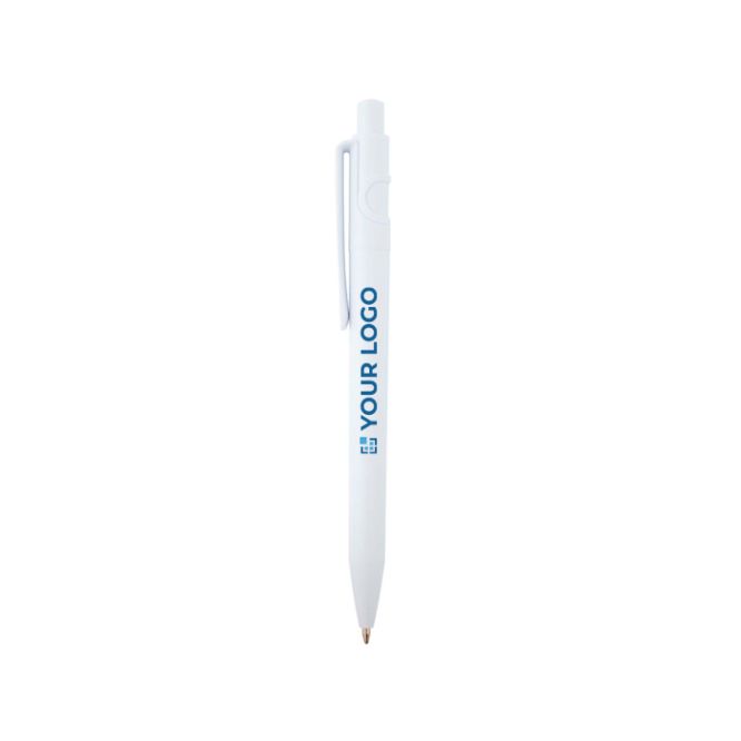Stylo en plastique recyclé sophistiqué, encre noire