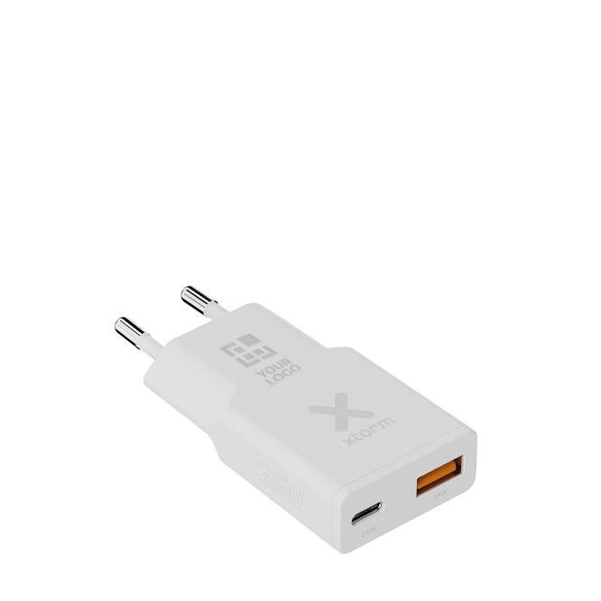 Chargeur Xtorm XG2SL025 Go2 SlimLine ultra-fin, pour voyager 25 W