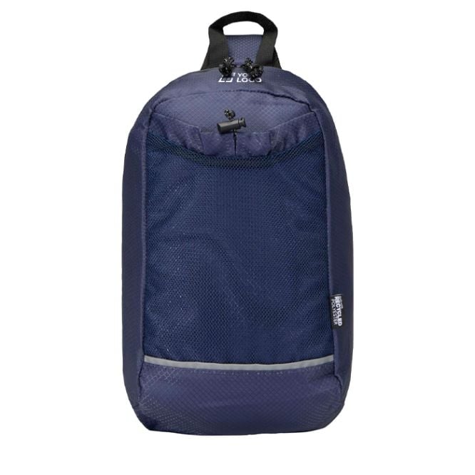 Sac bandoulière d’hydratation en tissu recyclé imperméable 6 L