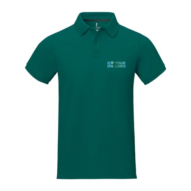 Polo à manches courtes pour homme en coton piqué 200 g/m² Herren-Poloshirt aus Piqué-Baumwolle, 200 g/m2, Elevate Life 