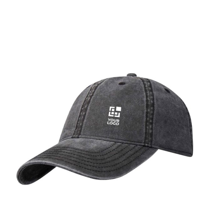 Casquette décontractée effet délavé en coton recyclé 245 g/m²