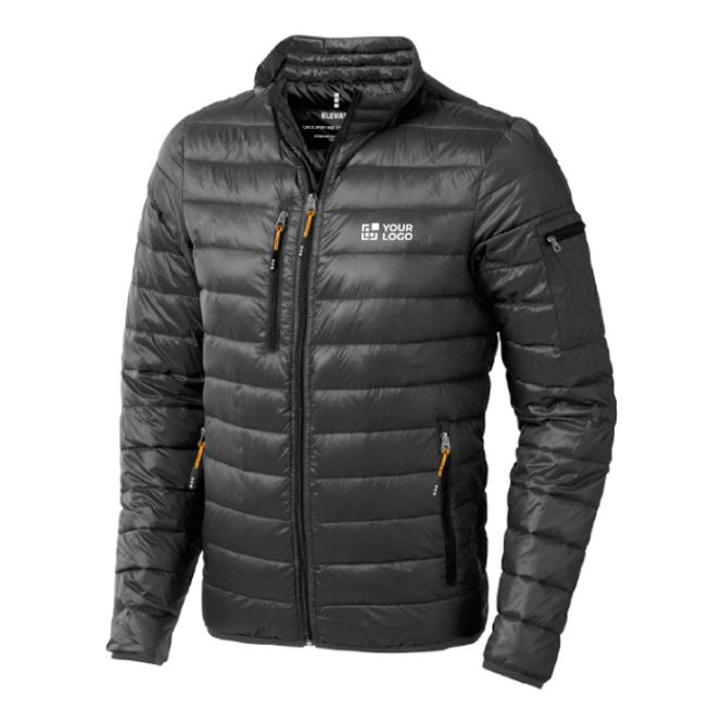 Veste personnalisée en nylon 20D et duvet 115 g/m² Elevate Life
