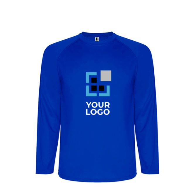 T-shirt technique pour enfants à manches longues 150 g/m² Roly Technisches Langarm-Sport-T-Shirt für Kinder, 150 g/m2 Roly 