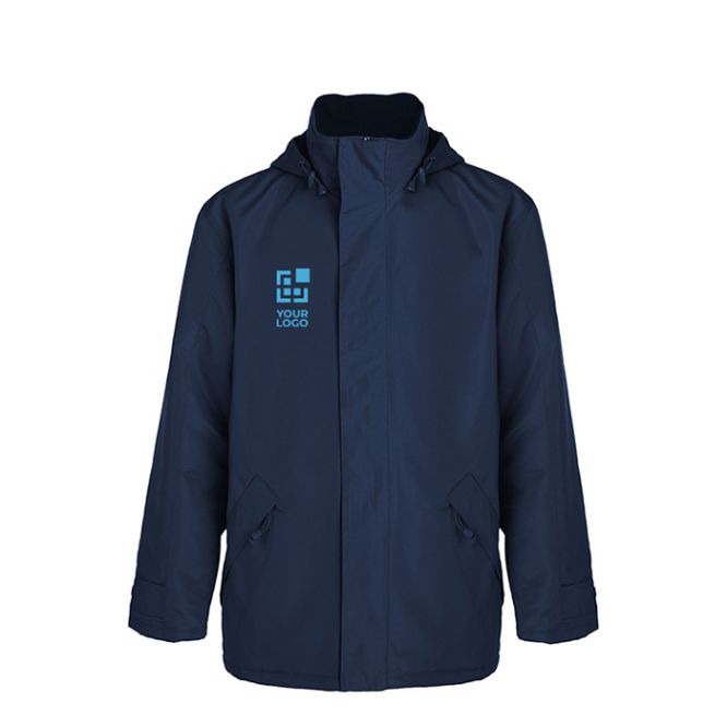 Veste floquée imperméable pour enfant 100% polyester 400 g/m² Roly avec zone d'impression