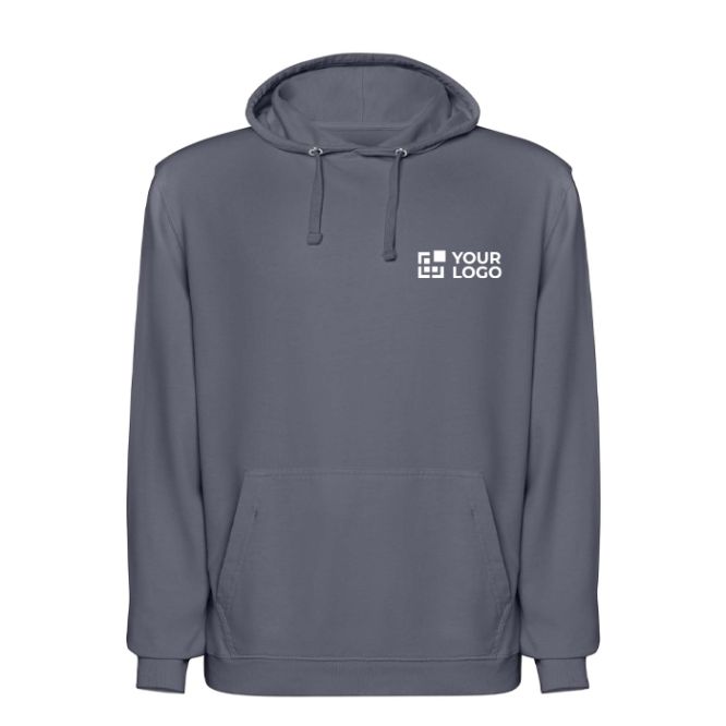 Sweat à capuche unisexe avec finition lavée 250 g/m² Roly Kenia