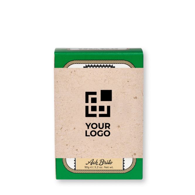 Savon végétal pour tous les types de peau, 90 g avec zone d'impression