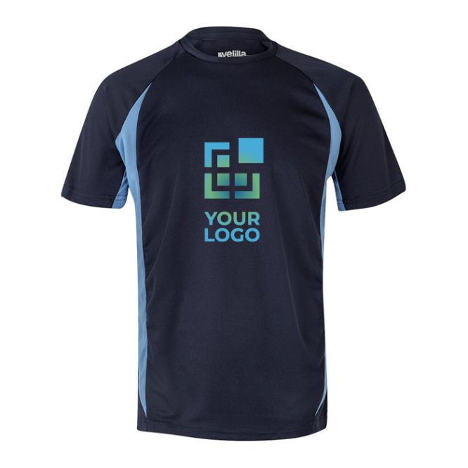 T-shirt de travail bicolore 100% polyester 160 g/m² 