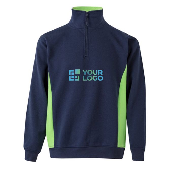 Pull de travail molletonné polyester et coton 260 g/m² 