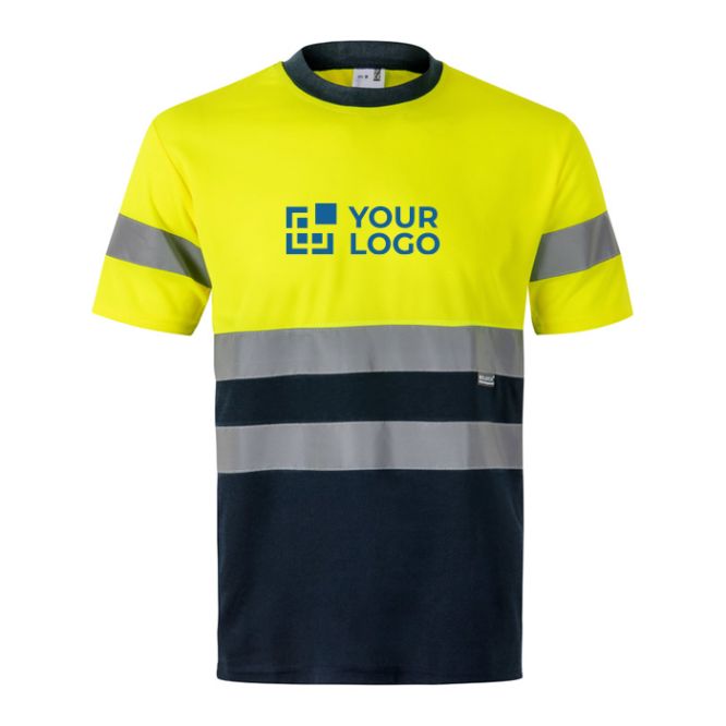 T-shirt technique de travail haute visibilité 140 g/m² 