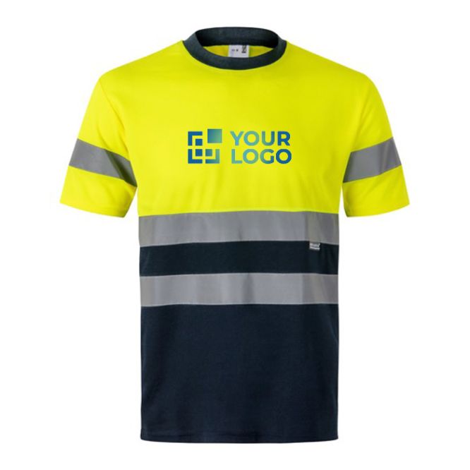 T-shirt de travail grande taille haute visibilité 140 g/m² 