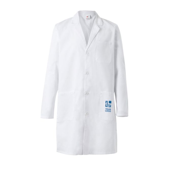 Blouse en sergé unisexe en polyester et coton 180 g/m² 