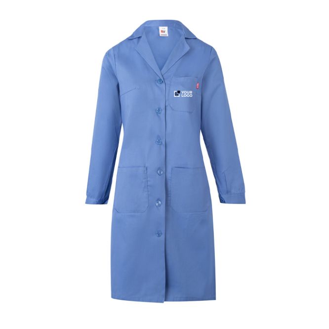 Blouse de travail manches longues polyester et coton 175 g/m² 