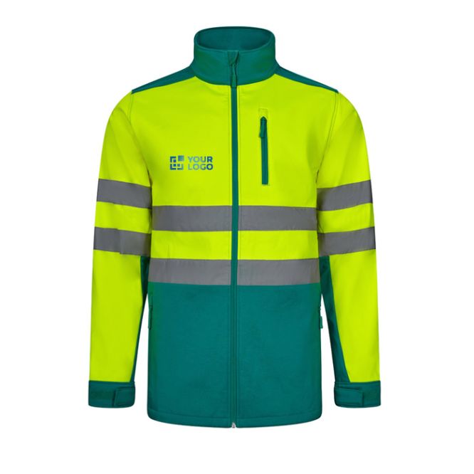Veste softshell de travail doublure polaire polyester 280 g/m² 