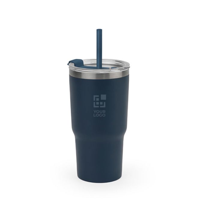 Verre en acier recyclé à double paroi avec finition mate 600 ml