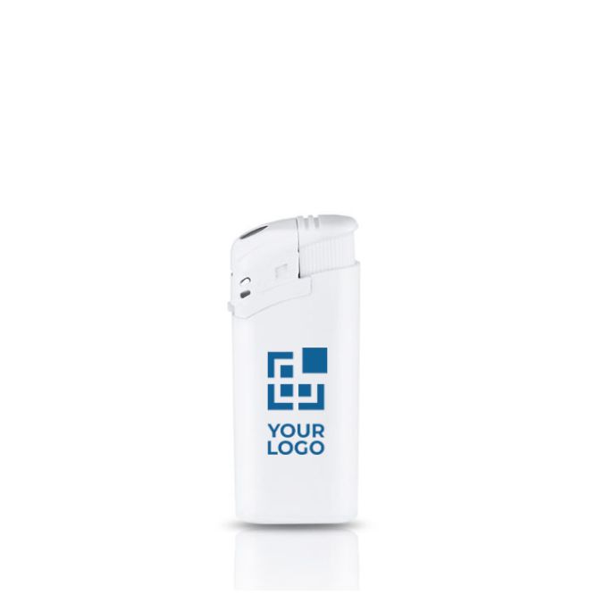 Mini briquet électronique rechargeable avec zone d'impression