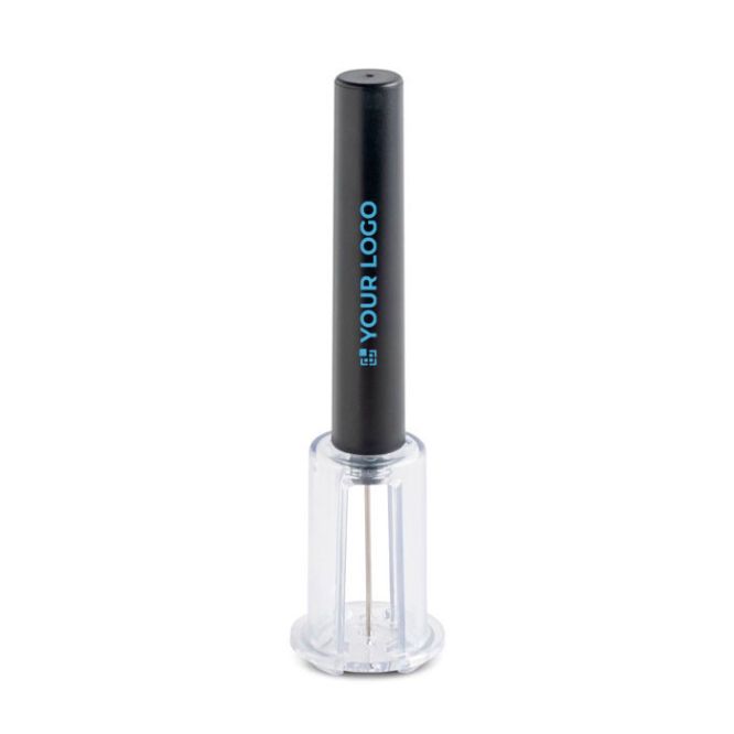 Tire-bouchon sous vide avec aiguille pour retirer les bouchons avec zone d'impression