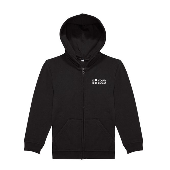 Sweat en coton avec capuche et fermeture éclair, 280 g/m² B&C 