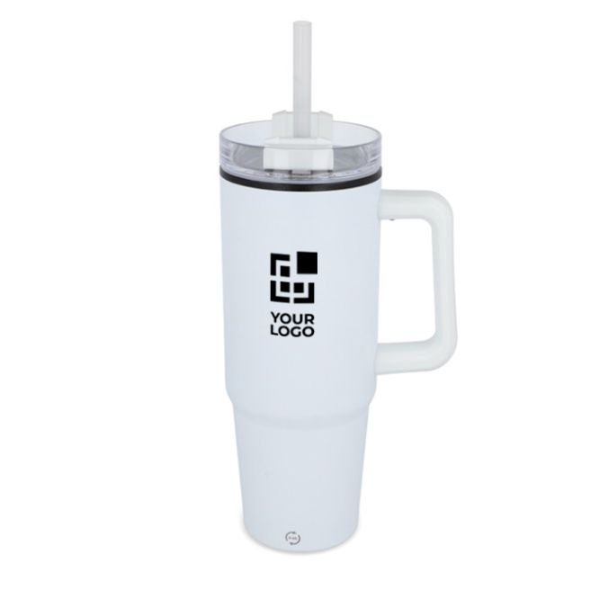 Gobelet en acier inoxydable compatible avec porte-gobelet 800ml
