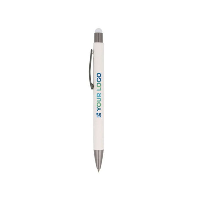 Stylo en papier durable avec pointeur de plusieurs couleurs avec zone d'impression
