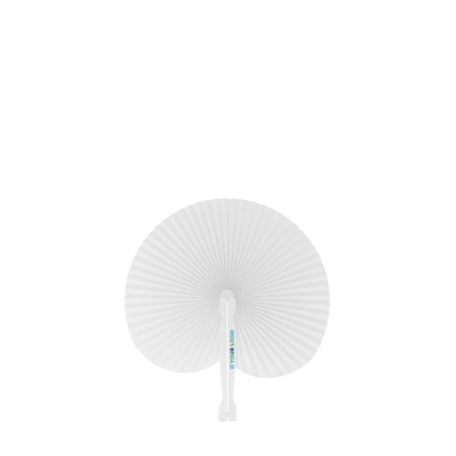 Eventail pliable et compact de différentes couleurs personnalisable