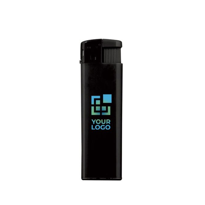 Briquet électronique rechargeable avec protection enfant avec zone d'impression