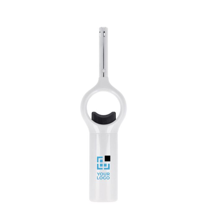 Briquet disponible en couleurs vives pour feux de camp ou bougies avec zone d'impression