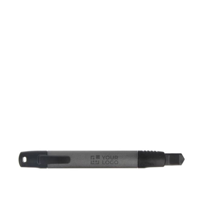Couteau bricolage à poignée ergonomique pour meilleure prise en main avec zone d'impression