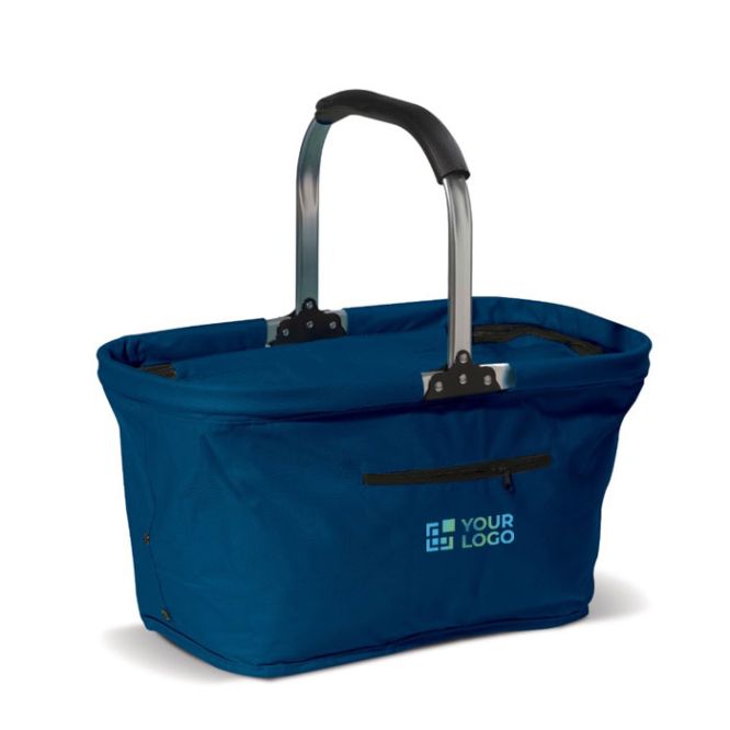 Sac isotherme pliable style pique-nique avec matériau thermique 25 kg avec zone d'impression