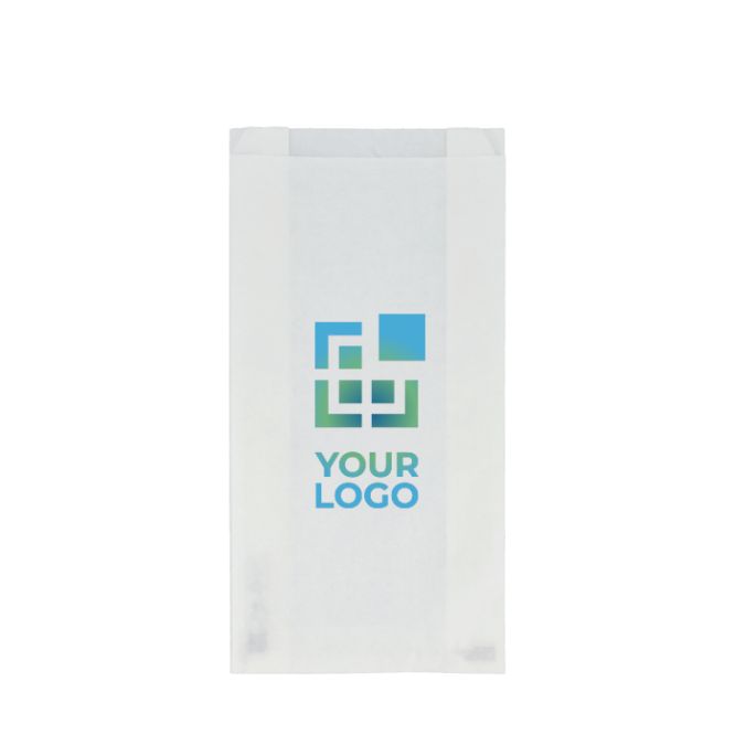 Sac en papier alimentaire écologique et résistant 15 x 7 x 36 cm