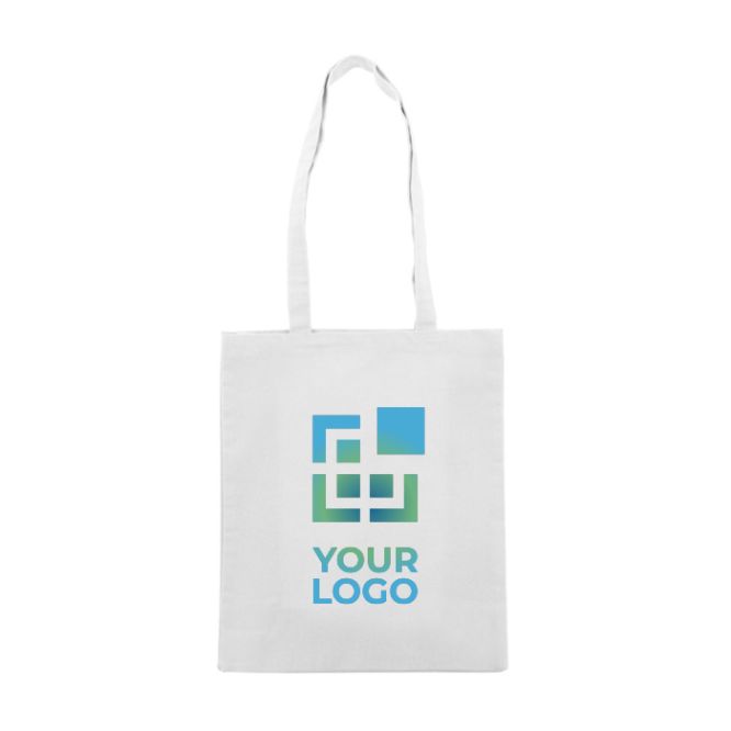 Sac en toile de coton de couleur avec certification OEKO-TEX 280 g/m2 avec zone d'impression