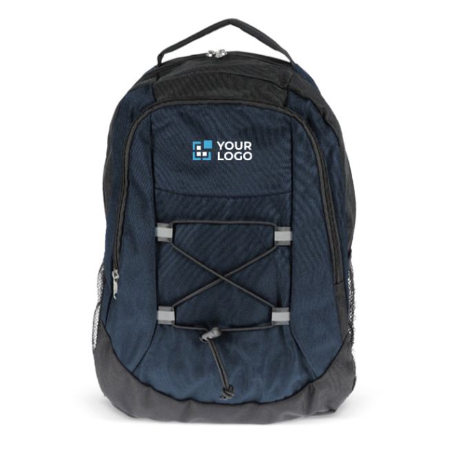 Sac à dos pour ordinateur en RPET avec compartiments intérieurs avec zone d'impression