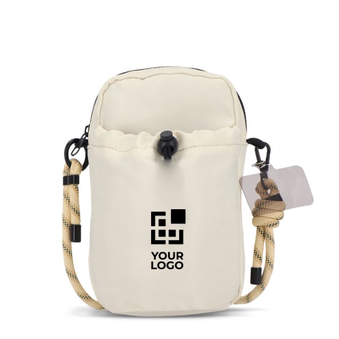 Sac bandoulière avec espace pour une bouteille d’eau de 500 ml