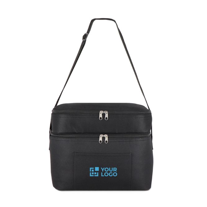 Sac isotherme à double compartiment et poche frontale 12 L