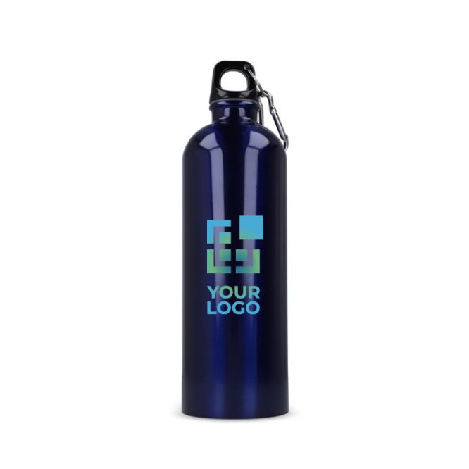 Bouteille en acier inoxydable recyclé de couleurs métalliques 750ml